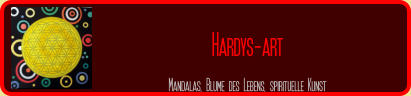 Hardys-art Mandalas, Blume des Lebens, spirituelle Kunst